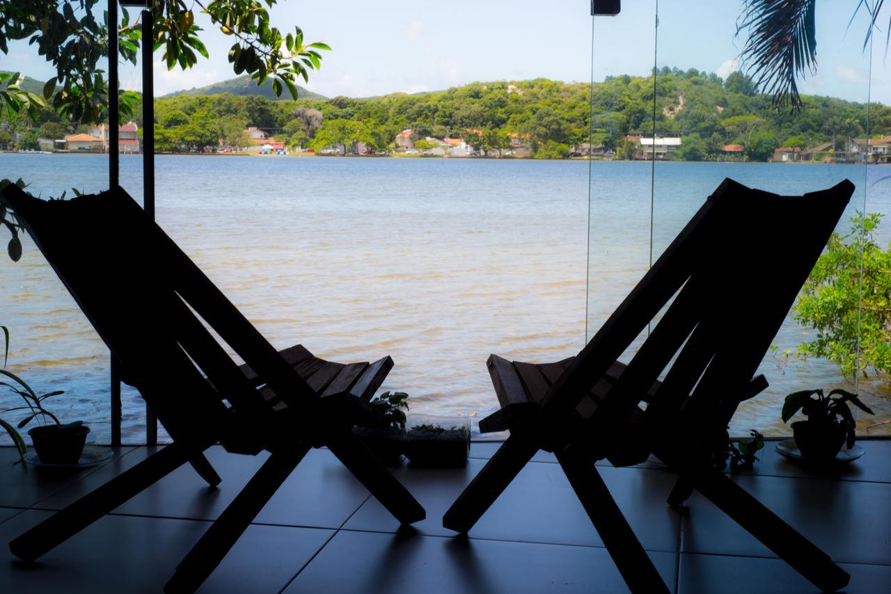 Lakehouse 24Hs Hostel Lagoa Conceicao Florianópolis Exteriör bild